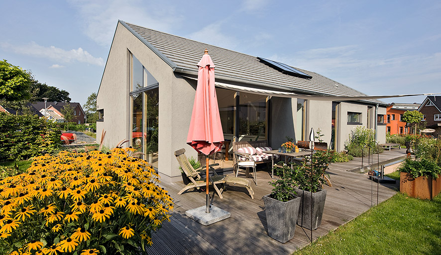 Haus mit Terrasse