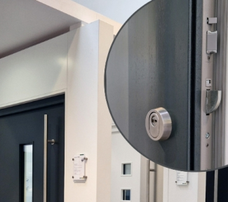 Mehr Sicherheit  durch neues  Haustür-Schloss