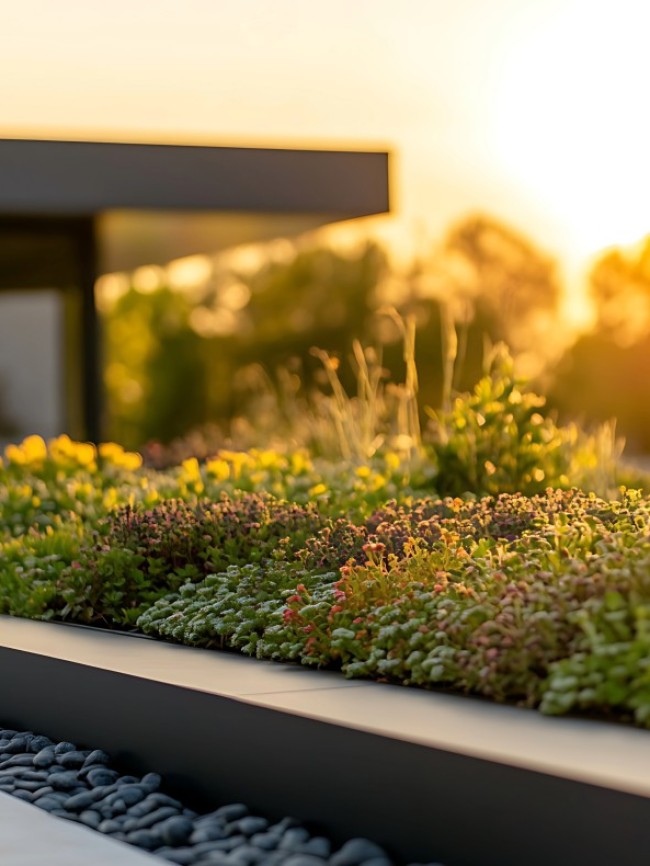 Dachbegrünung mit System